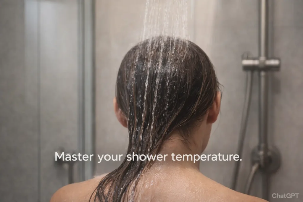 hot showers damage scalp,healthy scalp