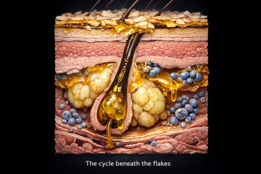 oil rebound dandruff shampoo