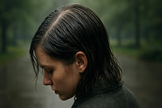 Scalp yeast growth caused by humid and damp conditions