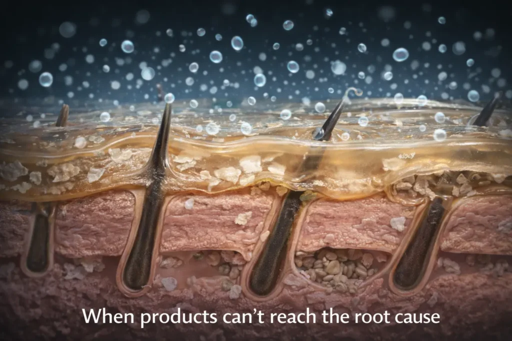 treatment resistant dandruff scalp