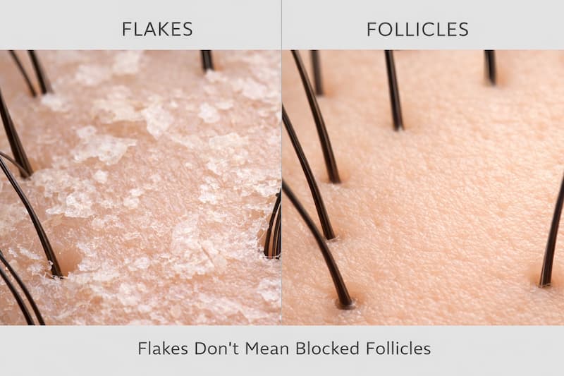 can dry scalp cause hair loss