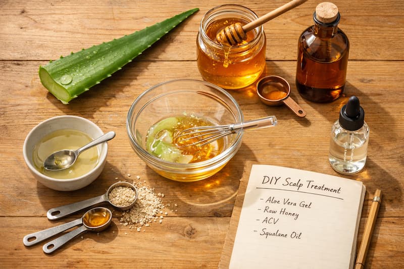 diy dry scalp treatments