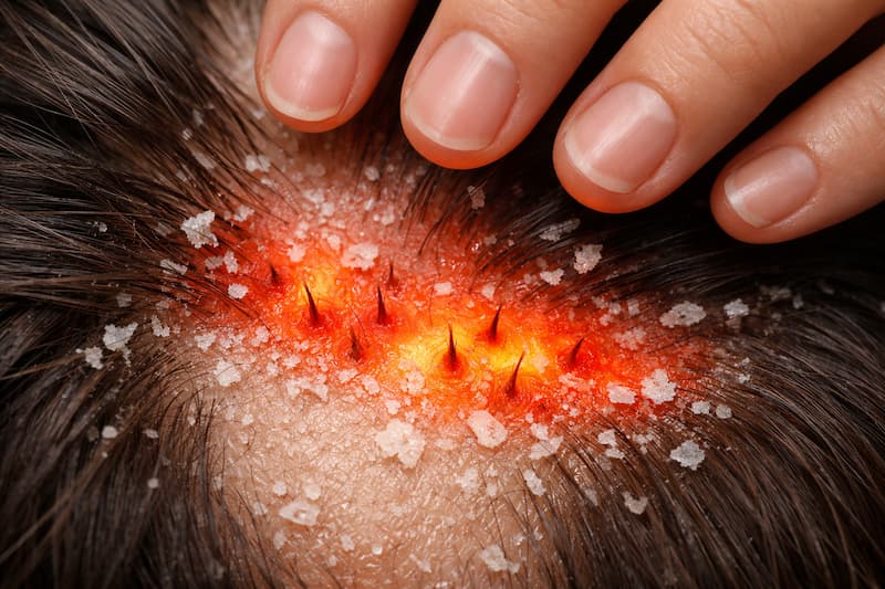 dry scalp and itching