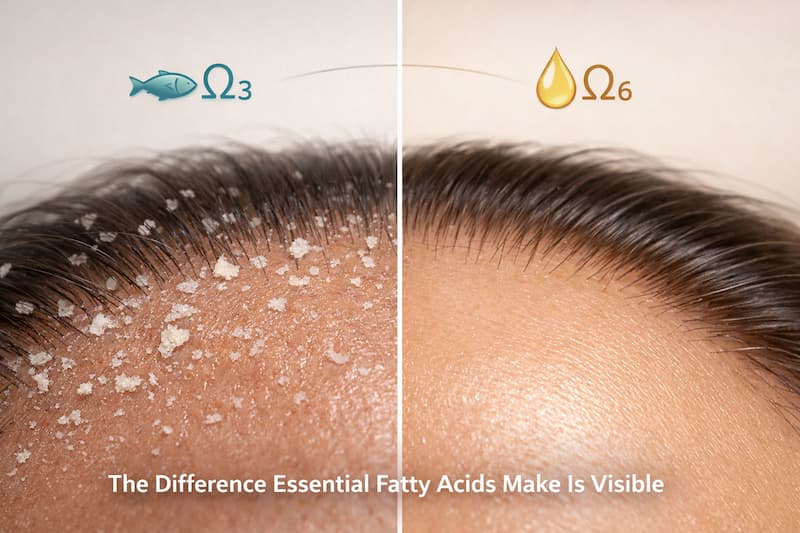 essential fatty acids for scalp health