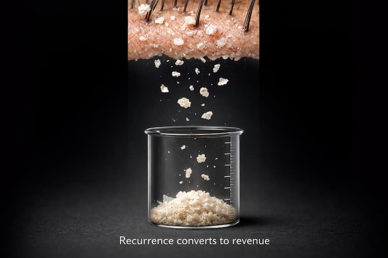 dandruff shampoo cycle