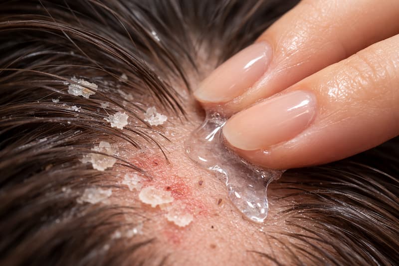 how to fix extremely dry scalp fast