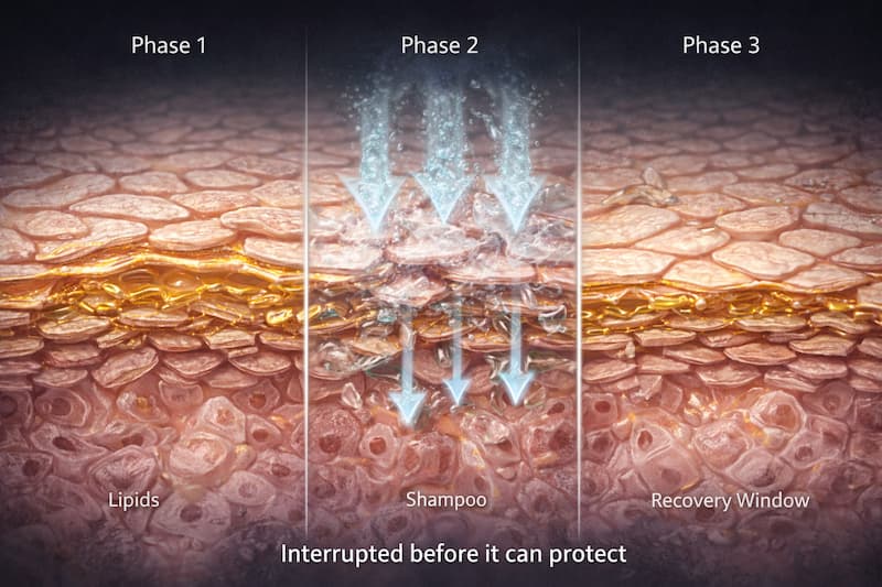 scalp never resets dandruff