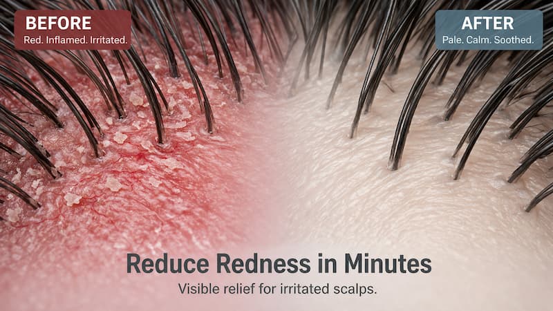 night time scalp oil ritual