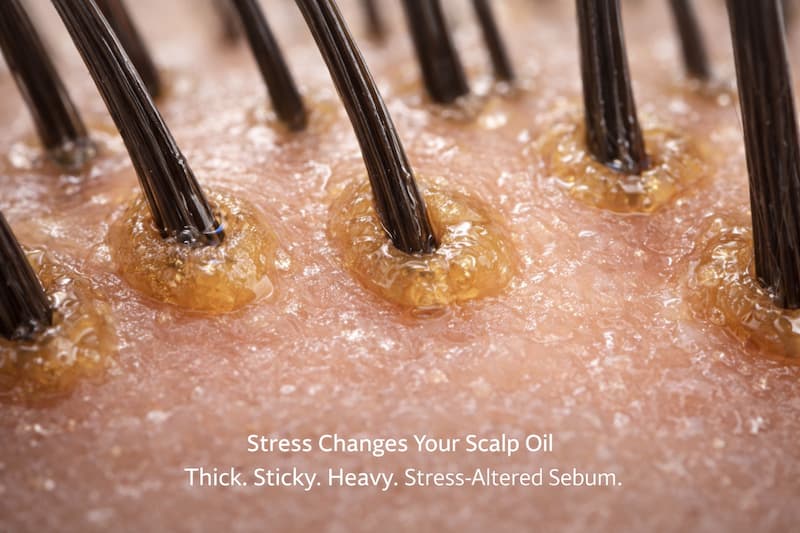 stress & scalp health connection